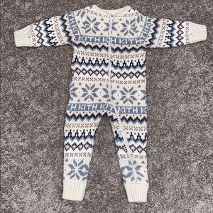 Boy kith onesie sweater size 3-6months